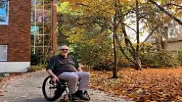 UO student John Miller on campus