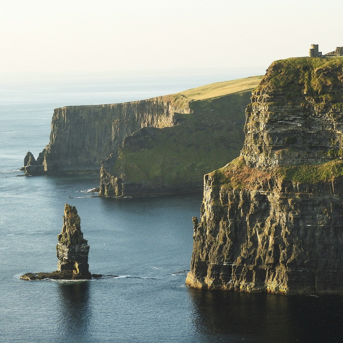 Irish seaside cliffs