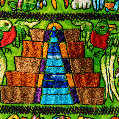 Traditional Latinx tapestry