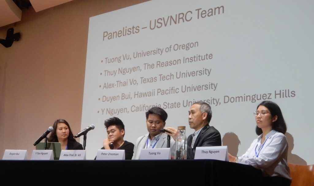 USVNRC Team featuring Tuong Vu, Thuy Nguyen, Alex-Thai Vo, Duyen Bui, and Y Nguyen