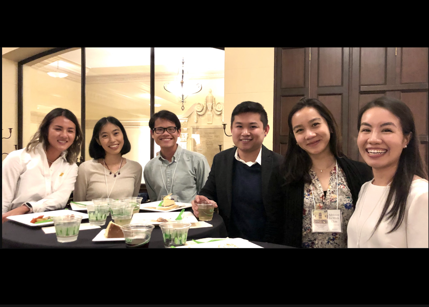 From left: Yen Vu, Nu-Anh Tran, Hao Jun Tam, Vinh Pham, Adrienne Minh-Chau Le, Trinh Luu
