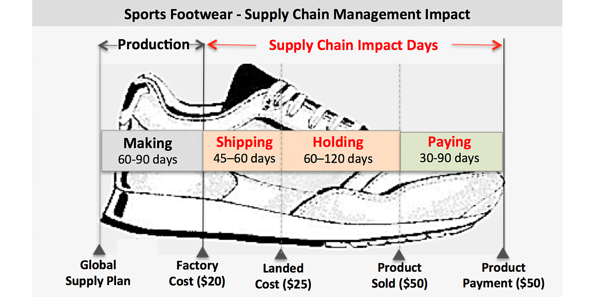 Graphic of a sneaker
