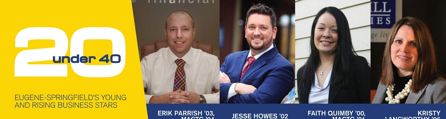 Accounting Alumni Dominate 20 Under 40 Awards