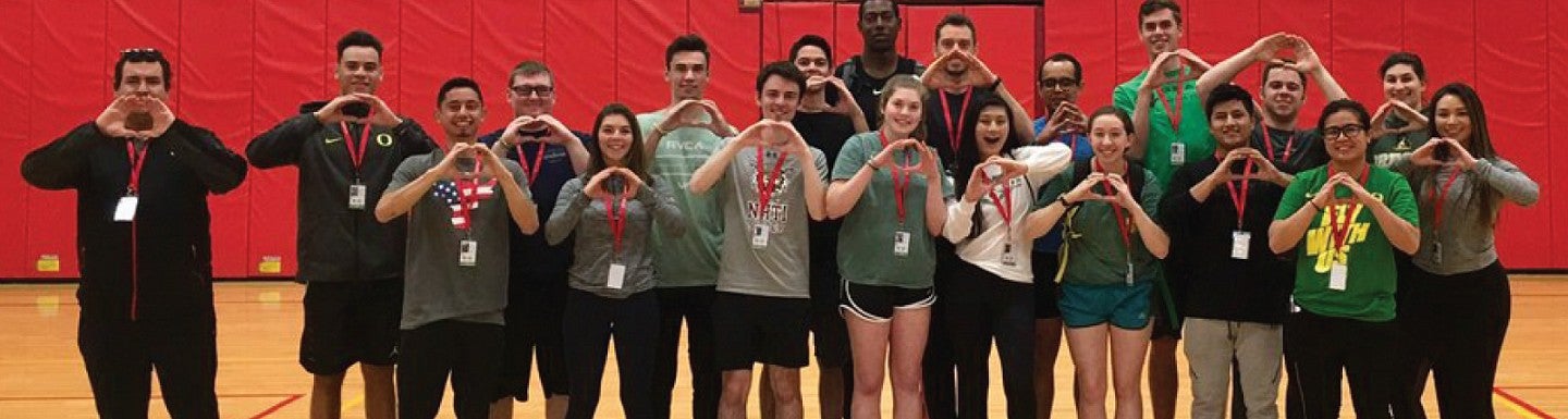 Warsaw Center students at U.S. Olympic headquarters in Colorado
