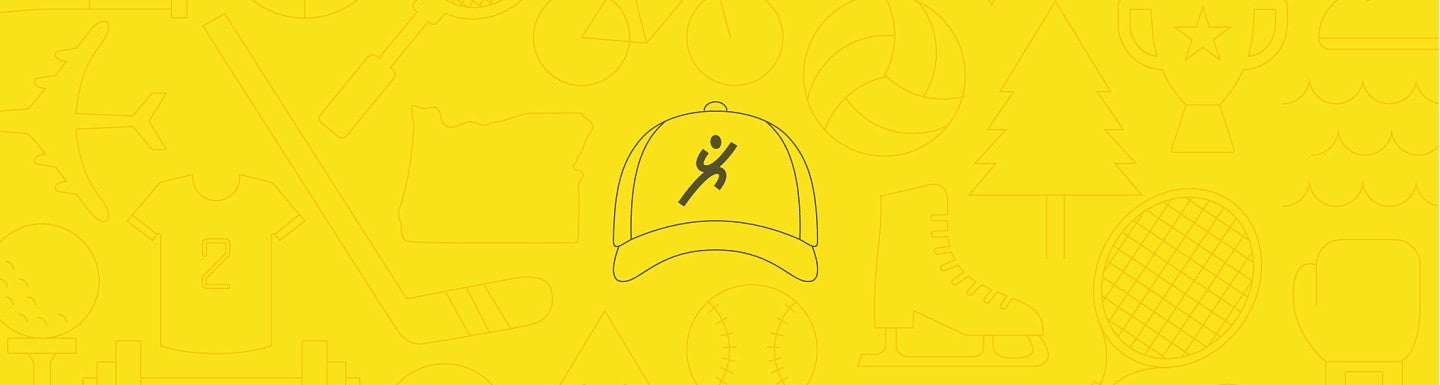 Drawing of a hat with Warsaw Center logo