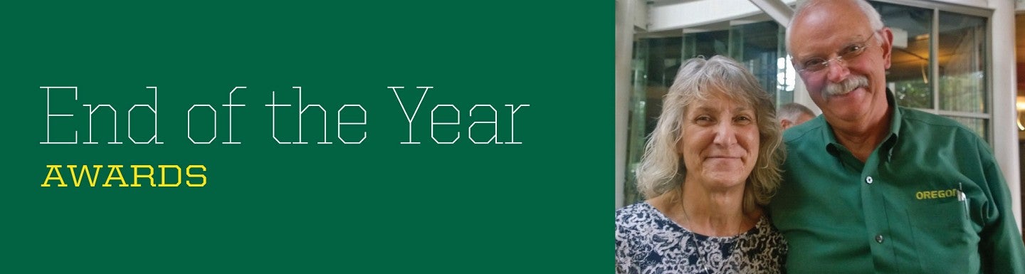 Interim Dean James Terborg and Associate Dean for Administration Stephanie Bosnyk
