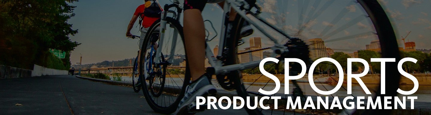 Sports Product Management Image with Bikers in Porltand