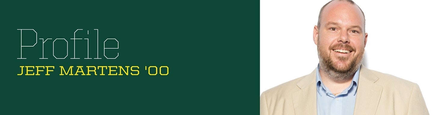 Photo of UO alum Jeff Martens '00
