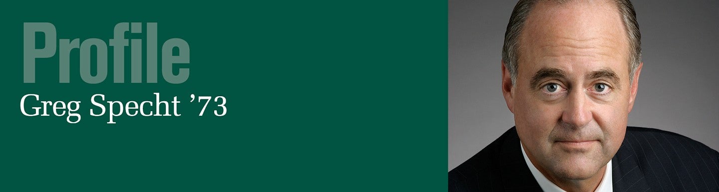 Profile - Greg Specht '73