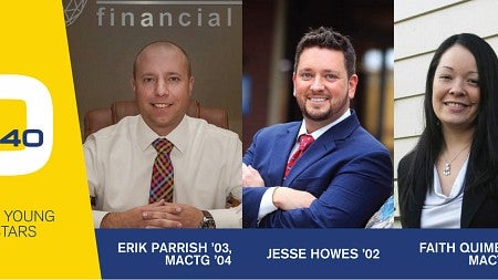 Accounting Alumni Dominate 20 Under 40 Awards