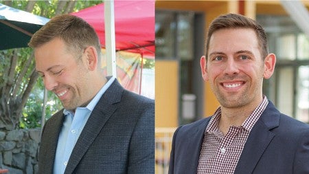 Four photos of Josh Beck