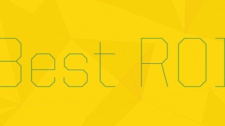 Artwork with words "Best ROI" representing MBA rankings