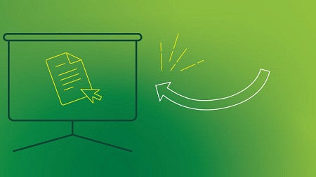 Lineart graphic design against a green background