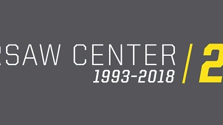 Warsaw Center 25th Anniversary Logo