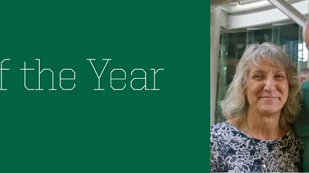 Interim Dean James Terborg and Associate Dean for Administration Stephanie Bosnyk