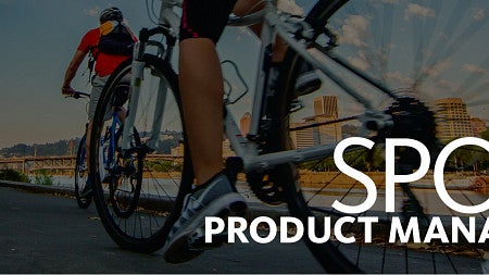 Sports Product Management Image with Bikers in Porltand