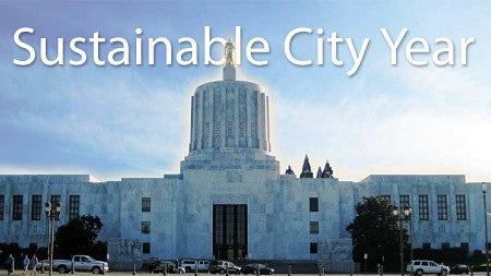 The Oregon Capital Building in Salem