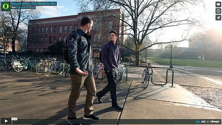 Devon Allen video