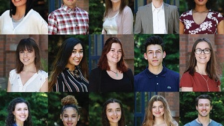 Collage of Gilman Scholars