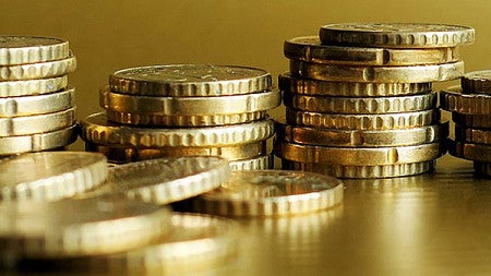 Photo of stacks of coins