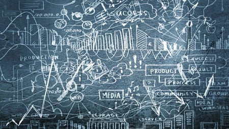 Stock photo of a chalkboard