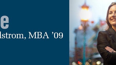 Profile - Anika Hedstrom, MBA '09