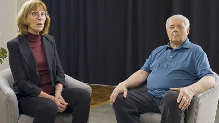 Ellen Schmidt Devlin and Roger Best