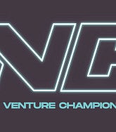 Illustration of New Venture Championship logo, which is a large NC with the V letter also part of the N. The entire logo is made to glow like a neon sign.