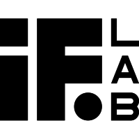 Intelligent Futures Lab logo with large letters "I" adn "F" and "Lab" vertical