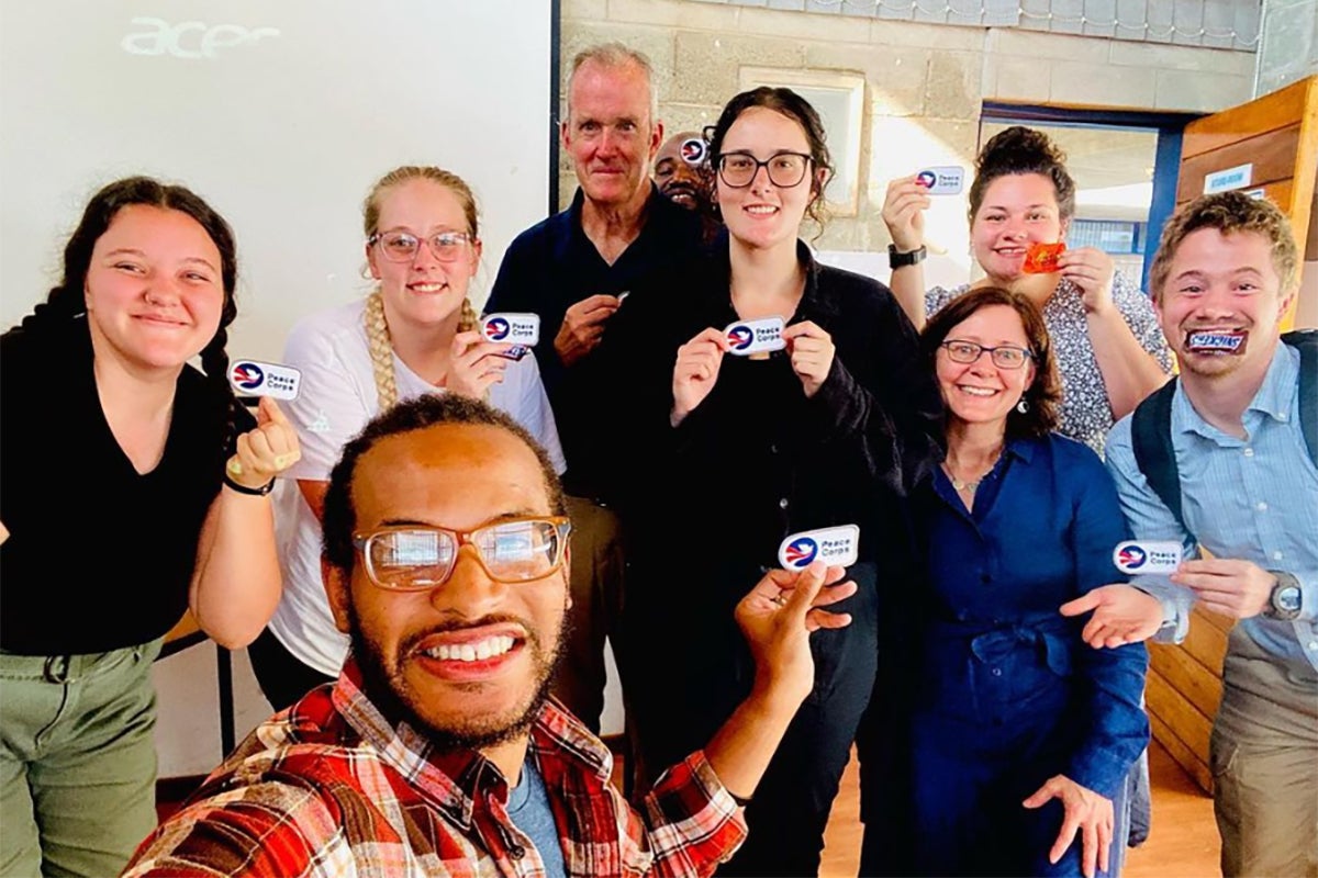 Peace Corps volunteers in Eswatini, one of the smallest countries in Africa