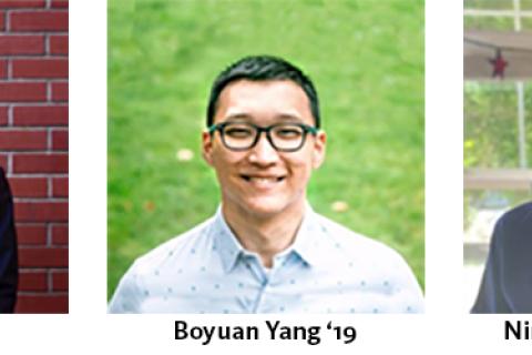 Photos of international alumni from the University of Oregon