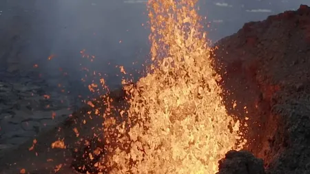 volcano eruption