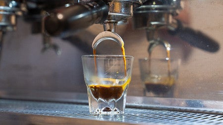 a cup of espresso