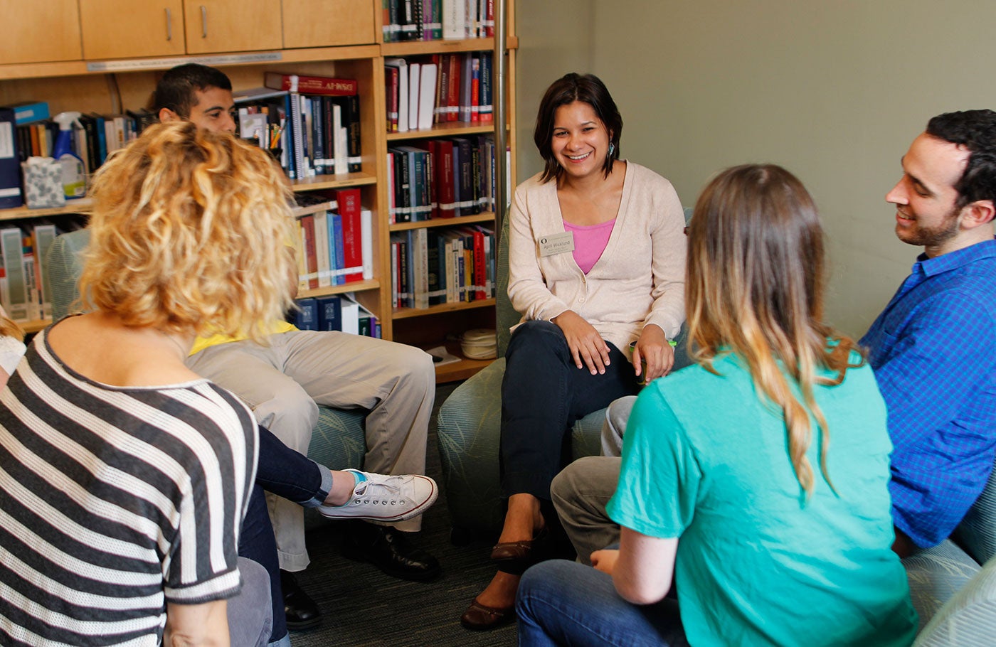Group counseling session.