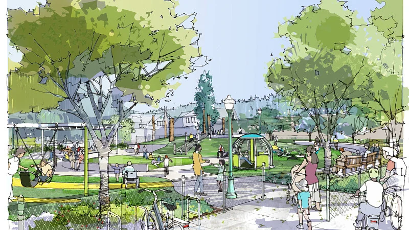 Illustration of Agate Park Rendering  