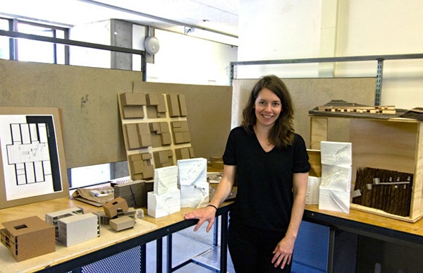 Architecture Adjunct Instructor Jolie Kerns. Photograph by Cody Rappaport. Architecture Adjunct Instructor Jolie Kerns
