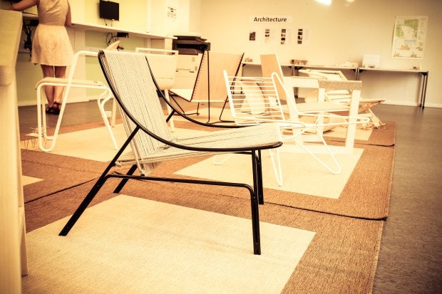 An image of Nicholson’s chair.