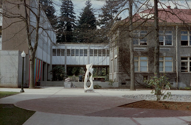 view from central courtyard
