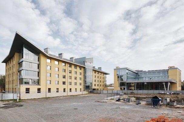 nearly completed student residences