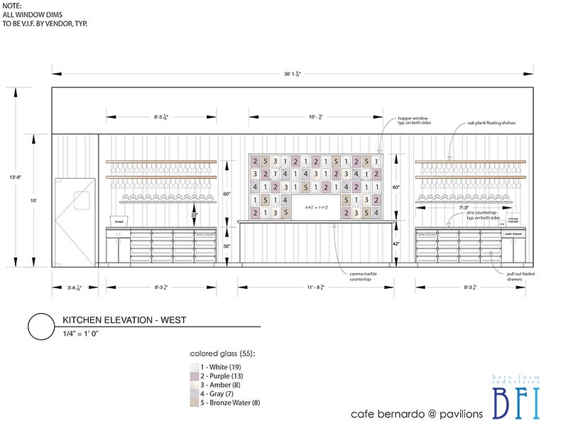 kitchen elevation