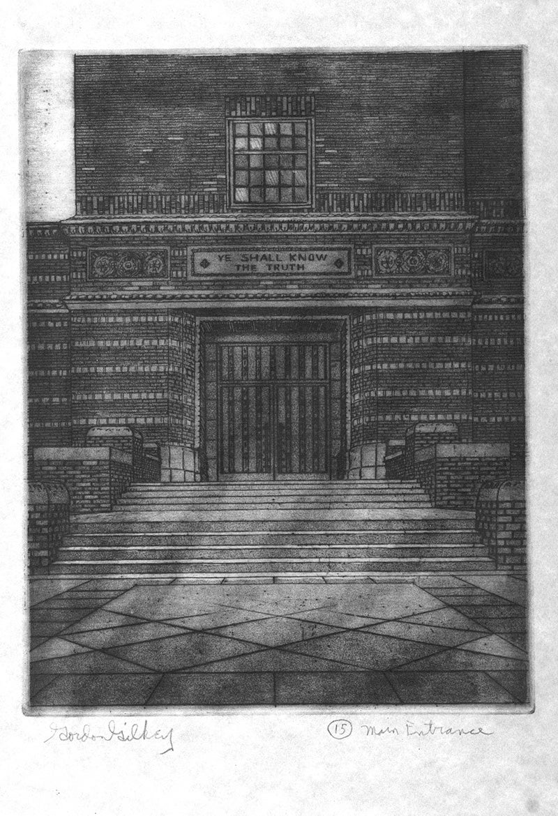 Main Entrance, by Gordon Gilkey.