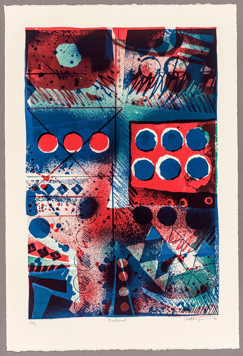 Festival, 1975. Lithograph.