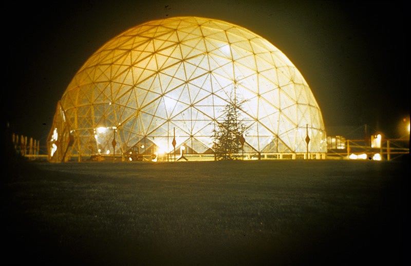 dome at night