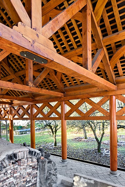 kiln shed brace