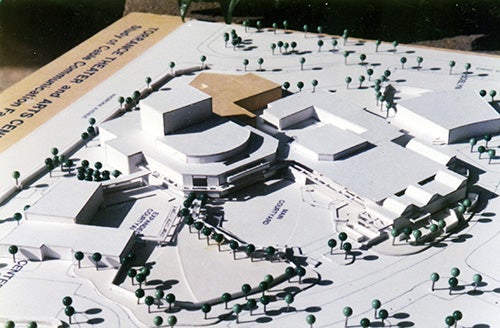 Paz notes the design of the Torrance Performing Arts Theater in California as one of his most notable architectural career achievements. Photograph courtesy Artemio Paz. Torrance Theater