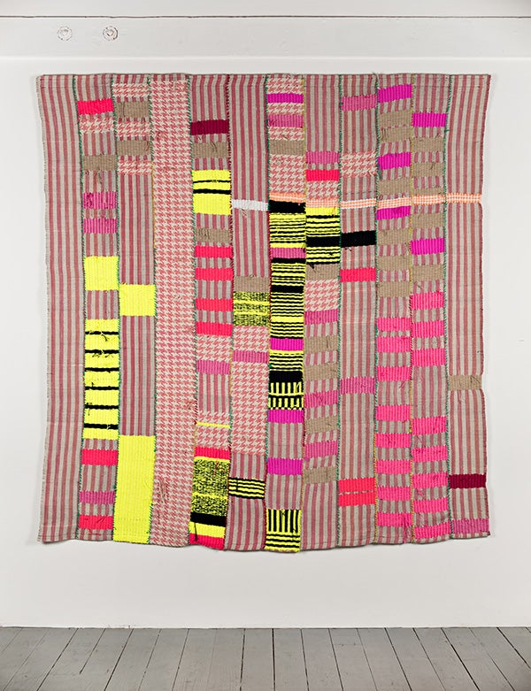 Work by Diedrick Brackens, visiting assistant professor