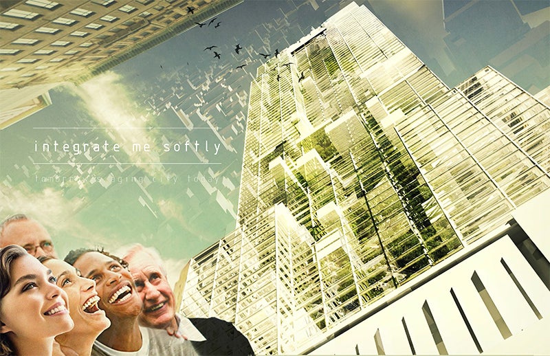 Jiawei (Vincent) Mai’s entry, “Integrate me softly: Tomorrow’s aging city today”