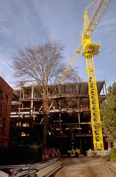 frame under construction