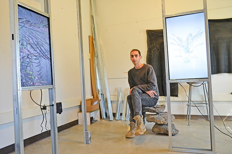 Stephen Nachtigall’s installation