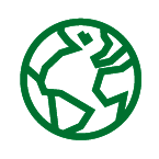 Green globe icon